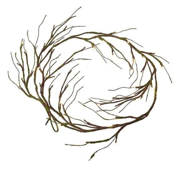 Garland Lights 6FT 48 LED Battery Operated Lighted Twig Vine with Timer - Picture 6 of 7